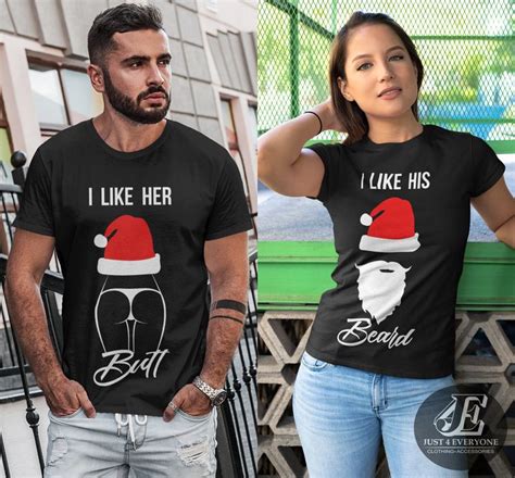 funny couple christmas shirts